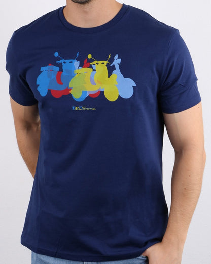 Ben Sherman Scooter Tee Dark Navy
