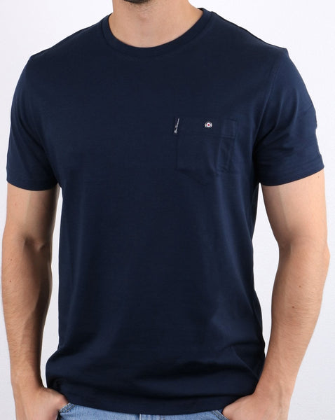 Ben Sherman Spade Pocket Tee Dark Navy