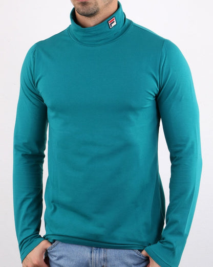 Fila Vintage Roll Neck Teal