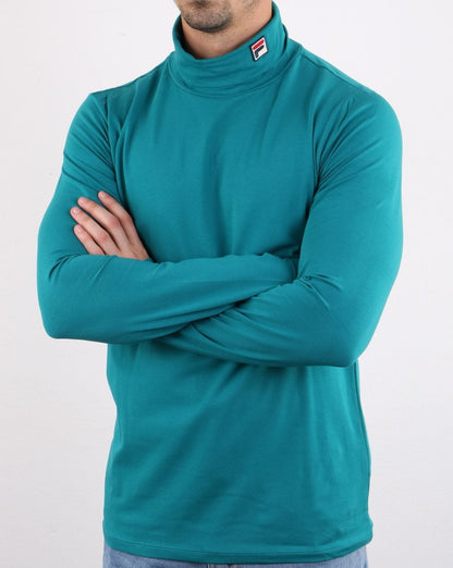 Fila Vintage Roll Neck Teal
