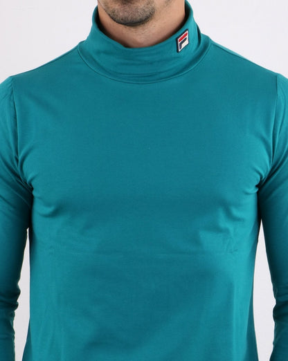 Fila Vintage Roll Neck Teal