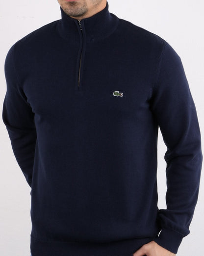 Lacoste Zip Jumper Navy