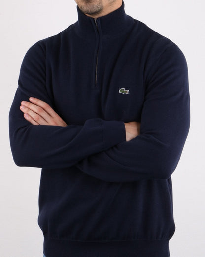 Lacoste Zip Jumper Navy