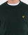 Lyle And Scott Cotton Merino Crew Jumper Jade Marl