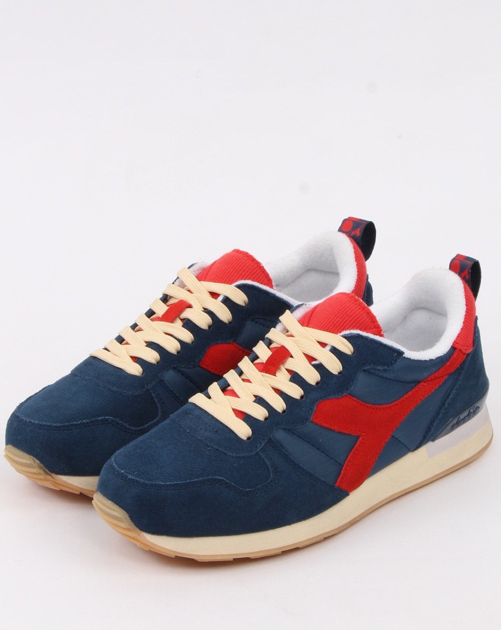 Diadora Camaro Vintage Trainers Blue/Red