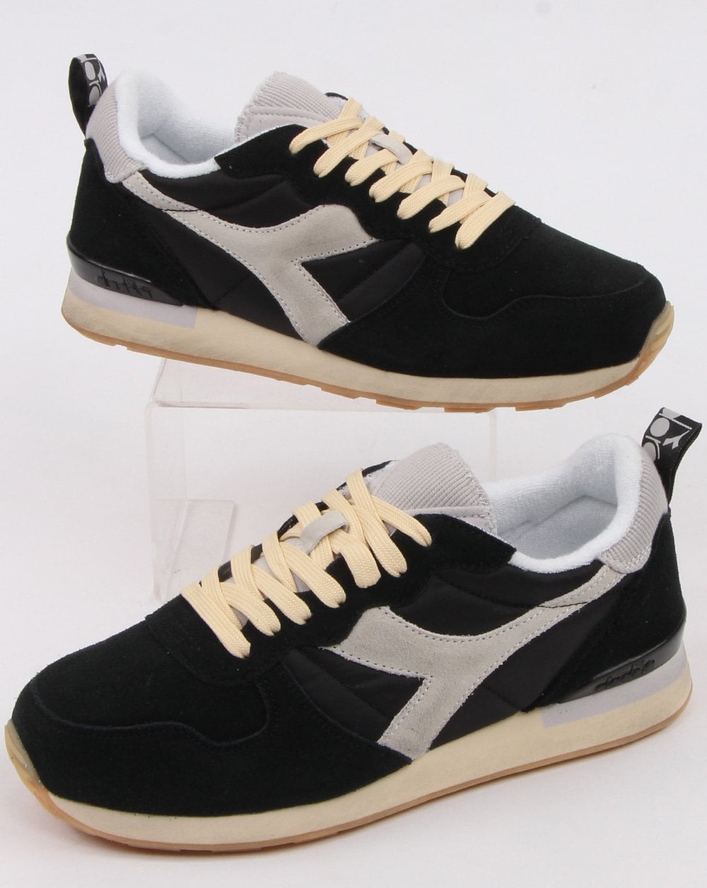 Diadora Camaro Vintage Trainers Black/Off White