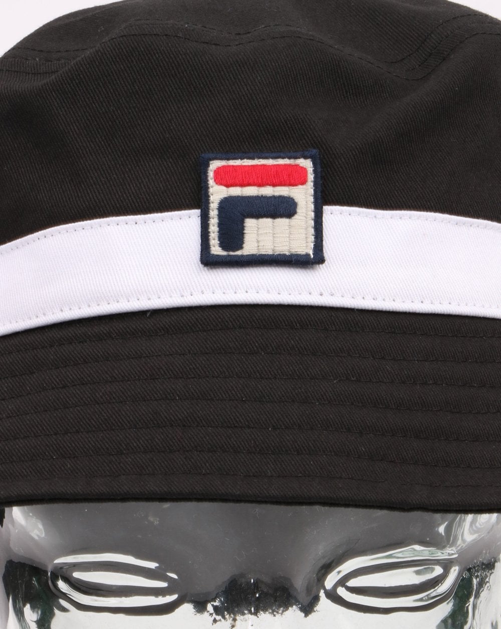 Fila Vintage Basil Bucket Hat Black