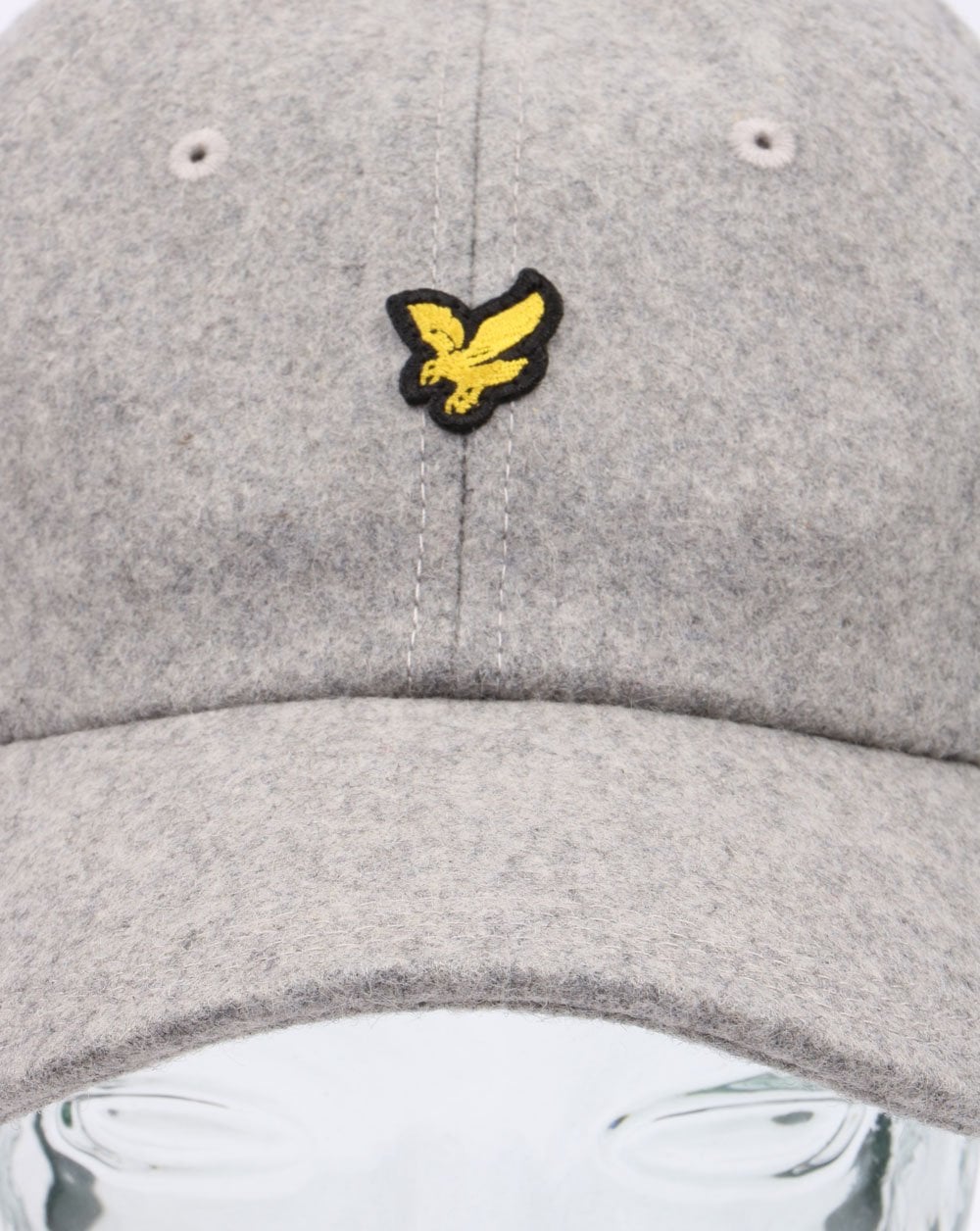 Lyle And Scott Woollen Cap Light Grey Marl