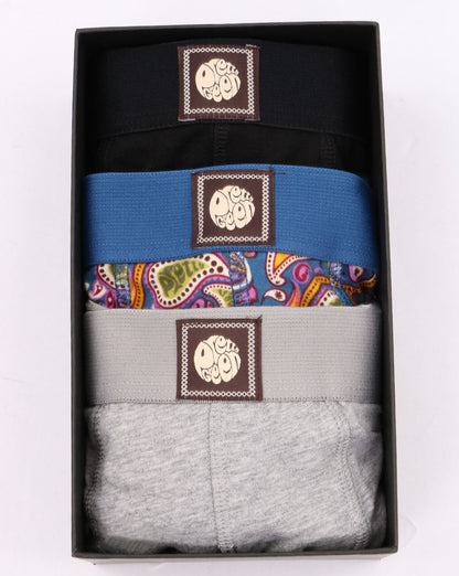 Pretty Green Triple Pack Boxers Multi