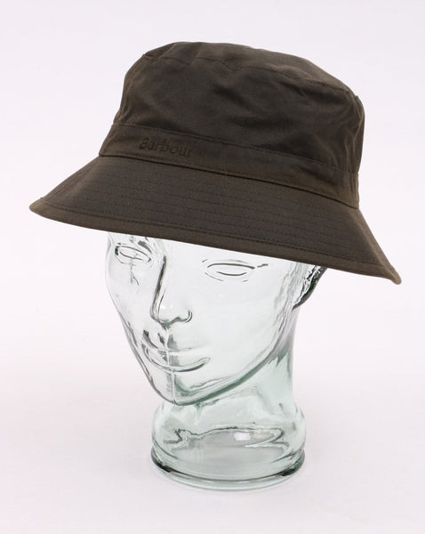 Barbour Wax Sports Hat Olive