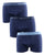 Gant Triple Pack Boxer Shorts Persian Blue