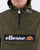 Ellesse Quarter Zip Jacket Khaki
