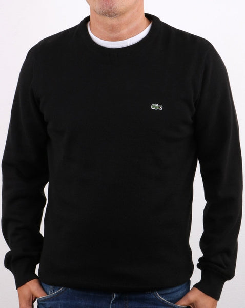 Lacoste Crew Neck Jumper Black