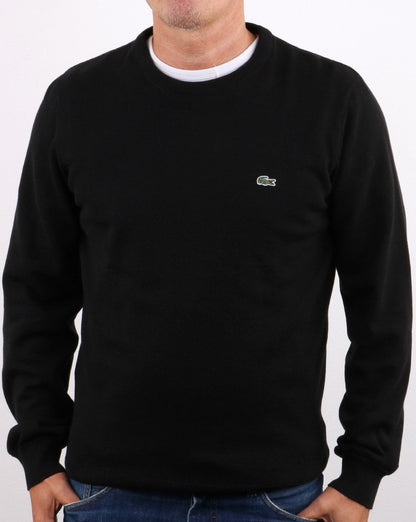 Lacoste Crew Neck Jumper Black