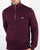 Lacoste Quarter Zip Top Deep Purple