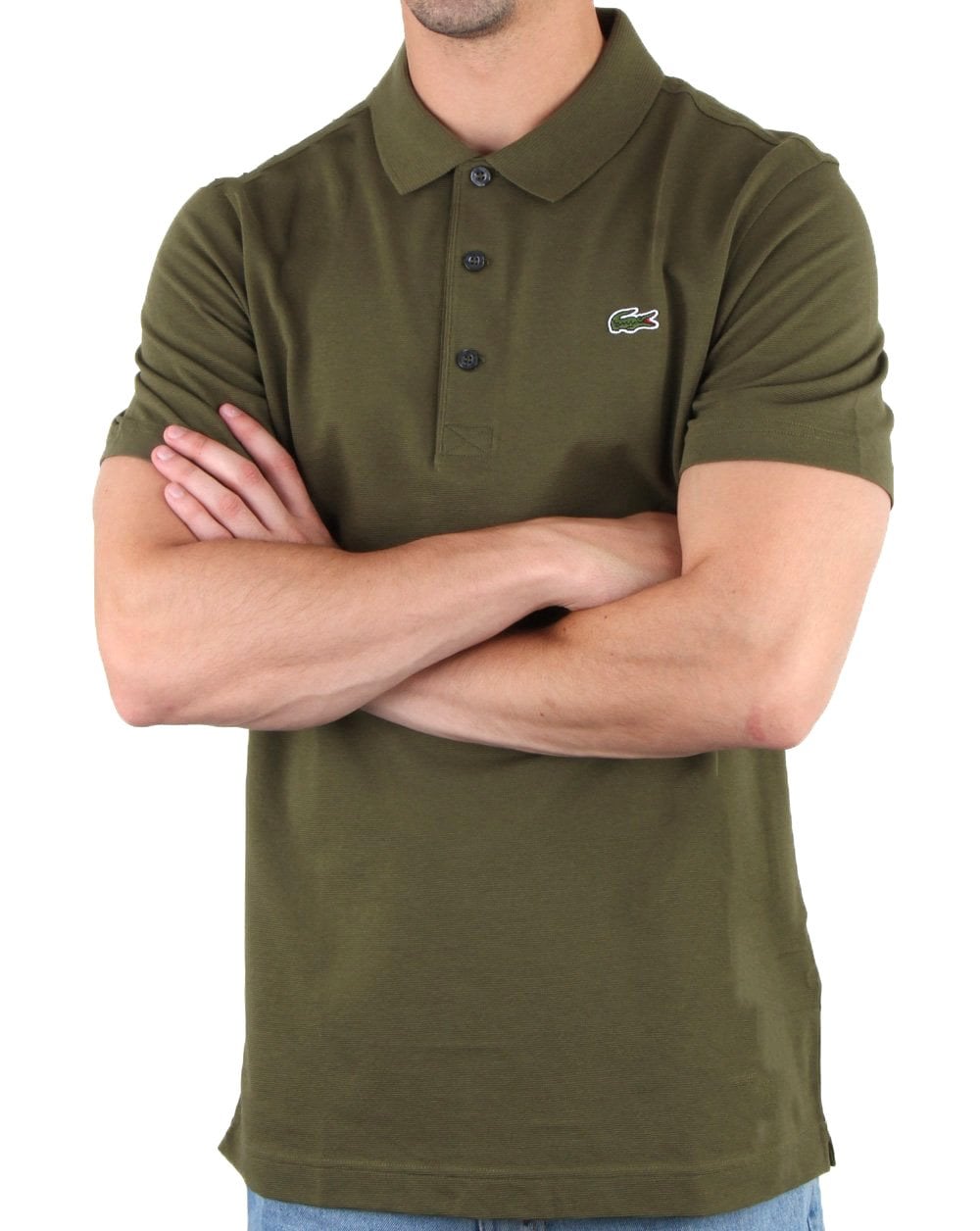 Lacoste Polo Shirt Khaki Green