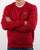 Lacoste Crew Neck Sweatshirt Bordeaux