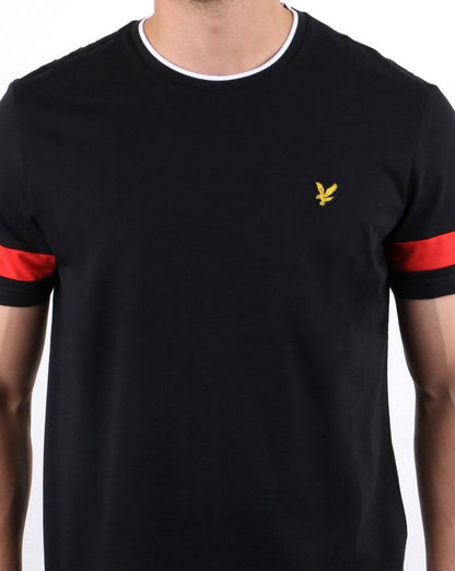 Lyle And Scott Tipped T-shirt True Black