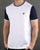 Lyle And Scott Tipped T-shirt White/Navy