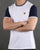 Lyle And Scott Tipped T-shirt White/Navy