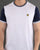 Lyle And Scott Tipped T-shirt White/Navy