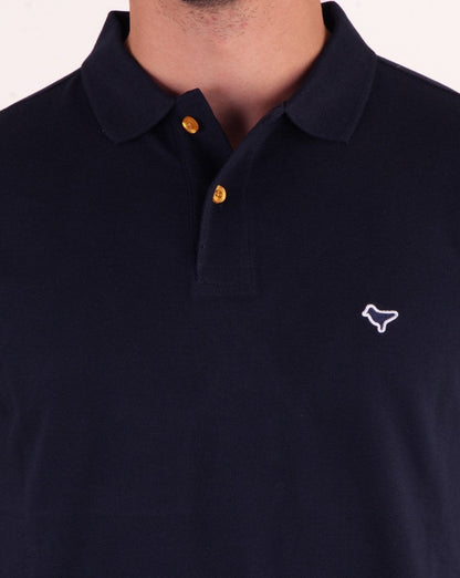 Weekend Offender Dove Polo Shirt Navy