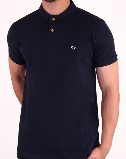 Weekend Offender Dove Polo Shirt Navy
