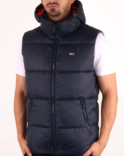Tommy Hilfiger Hooded Gilet Navy
