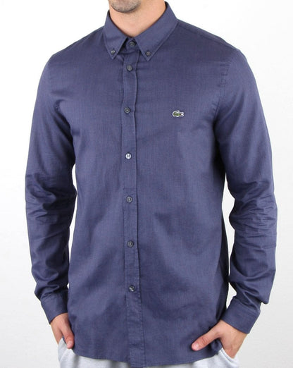 Lacoste Long Sleeve Shirt Navy