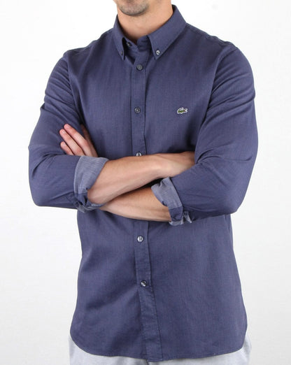 Lacoste Long Sleeve Shirt Navy