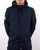 Pretty Green Ridley Zip Through Nylon Hooded Jacket Navy