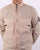 Marshall Artist Garment Dyed Parachute Overshirt Stone