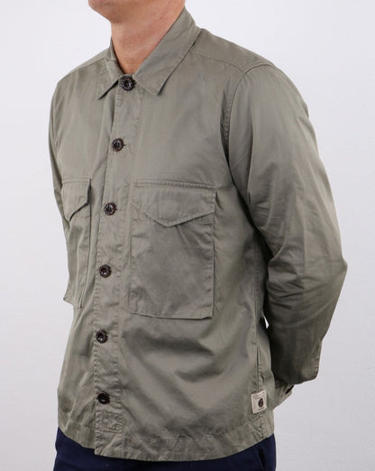 Pretty Green Conor Overshirt Light Olive