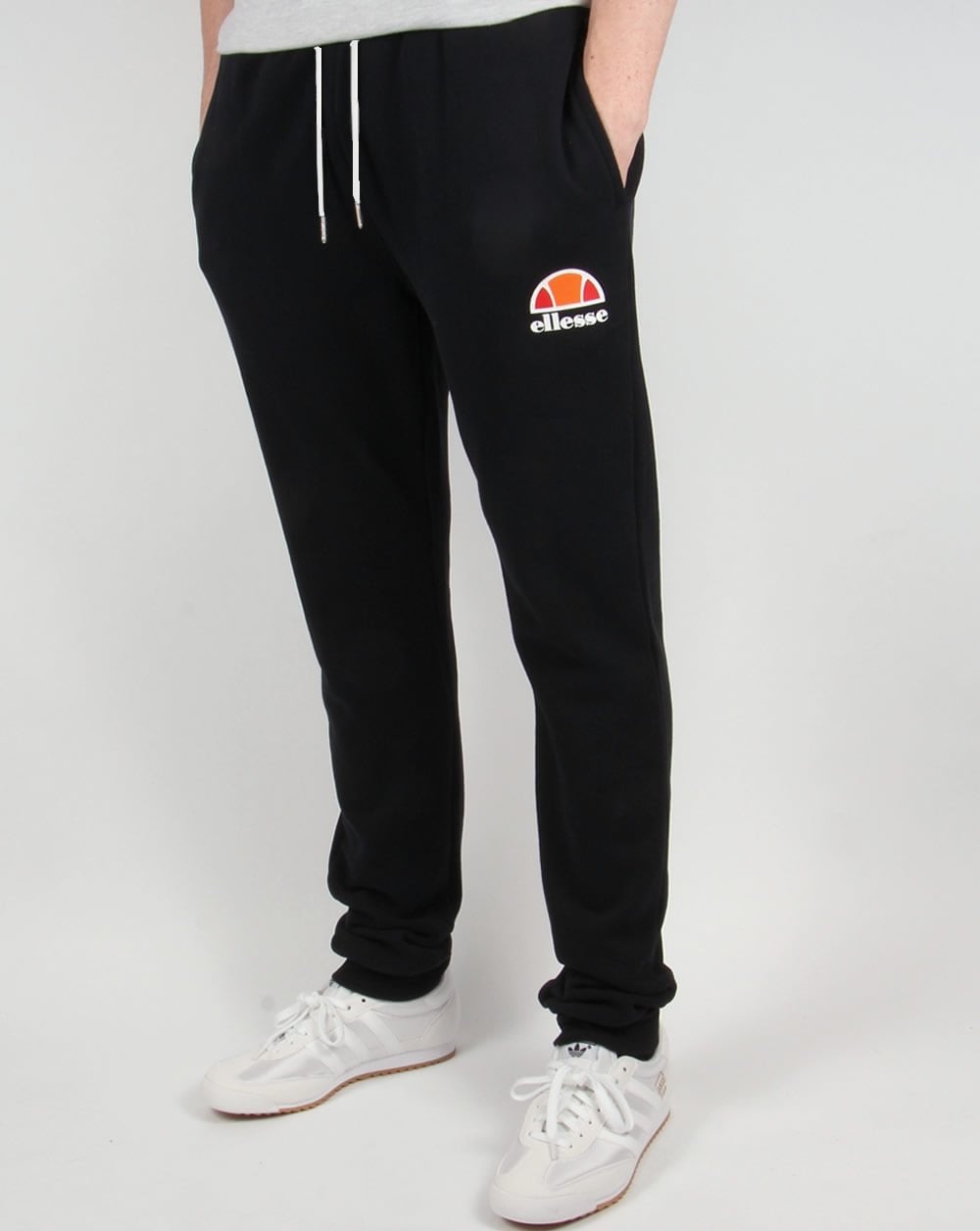 Ellesse Slim Fit Track Bottoms Black