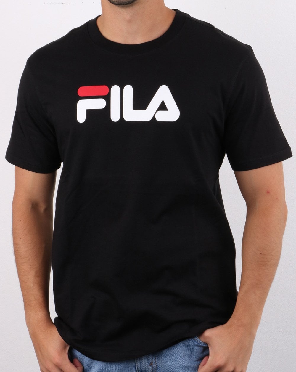 Fila Vintage Eagle T Shirt Black
