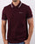 Ben Sherman Tipped Polo Wine