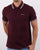Ben Sherman Tipped Polo Wine