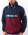Ellesse Quarter Zip Jacket Navy/Burgundy