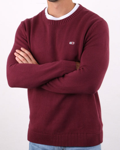 Tommy Hilfiger Classic Jumper Burgundy