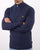Lyle And Scott Quarter Zip Jumper Dark Navy