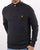 Lyle And Scott Quarter Zip Jumper Charcoal Marl