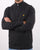 Lyle And Scott Quarter Zip Jumper Charcoal Marl