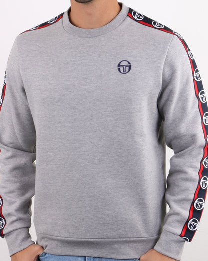 Sergio Tacchini Delaco Sweatshirt Grey Melange/navy