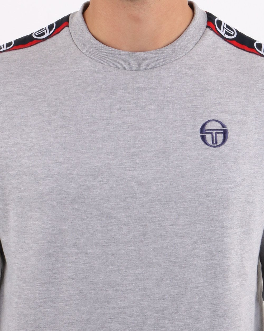 Sergio Tacchini Delaco Sweatshirt Grey Melange/navy