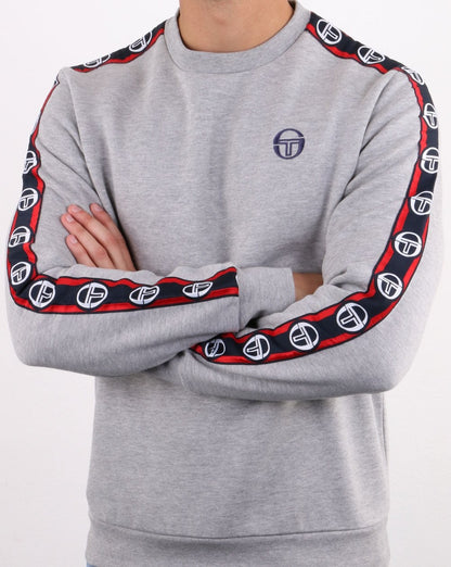 Sergio Tacchini Delaco Sweatshirt Grey Melange/navy