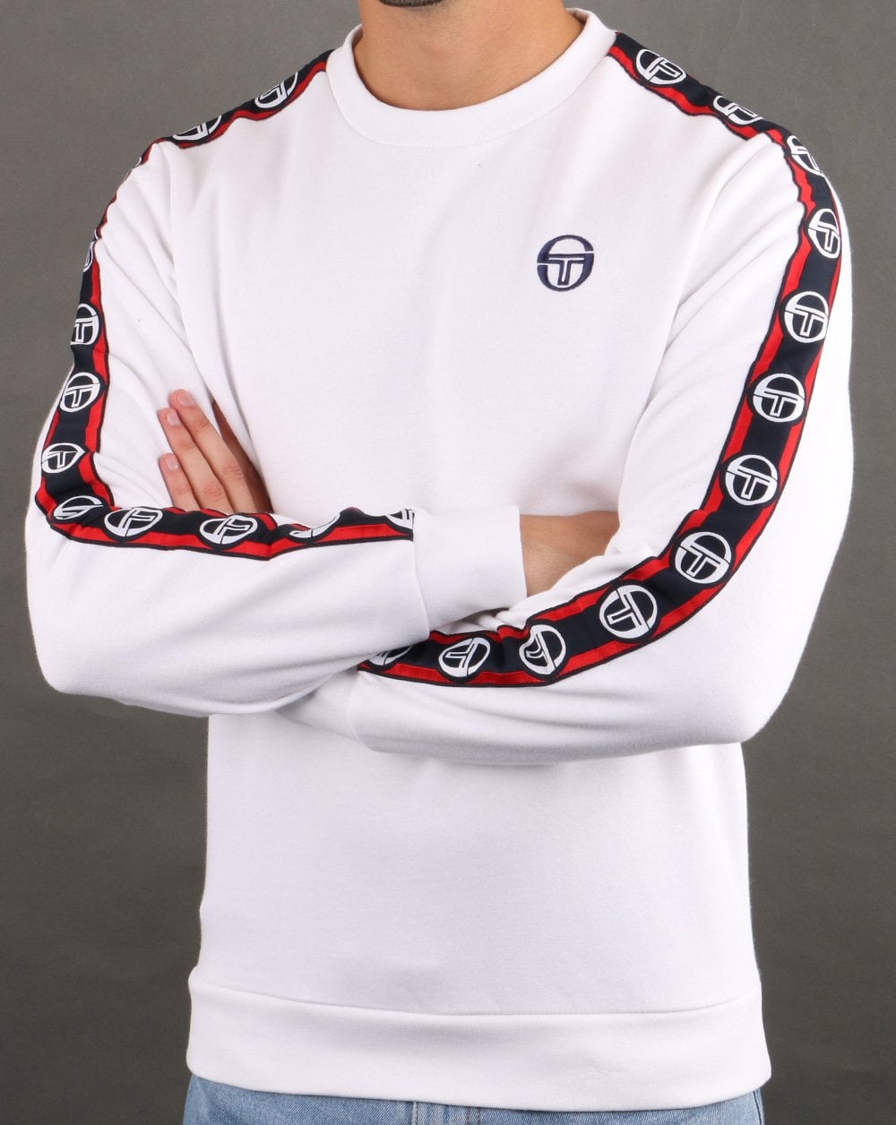 Sergio Tacchini Delaco Sweatshirt White/navy