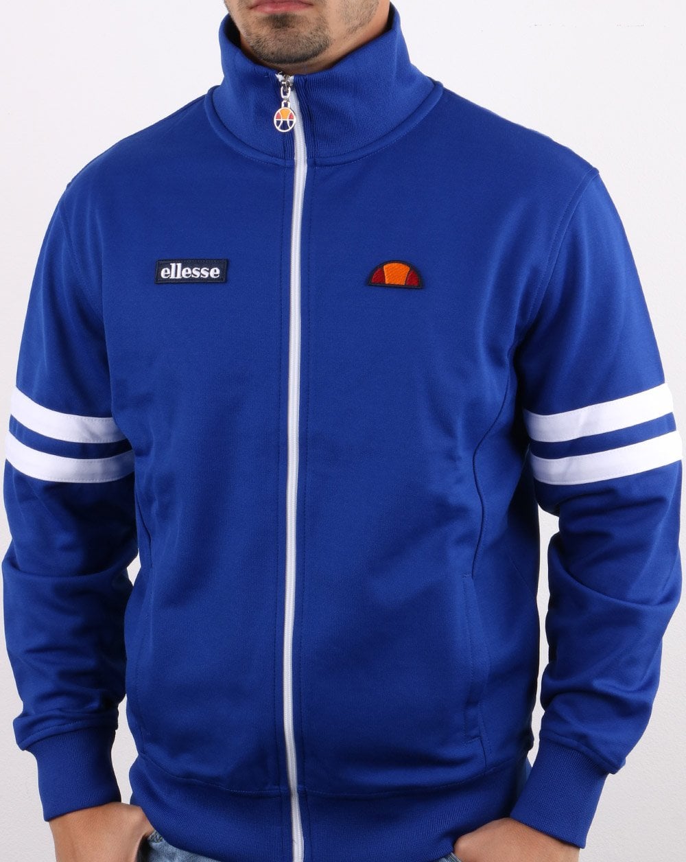 Ellesse Roma Track Top Blue/White