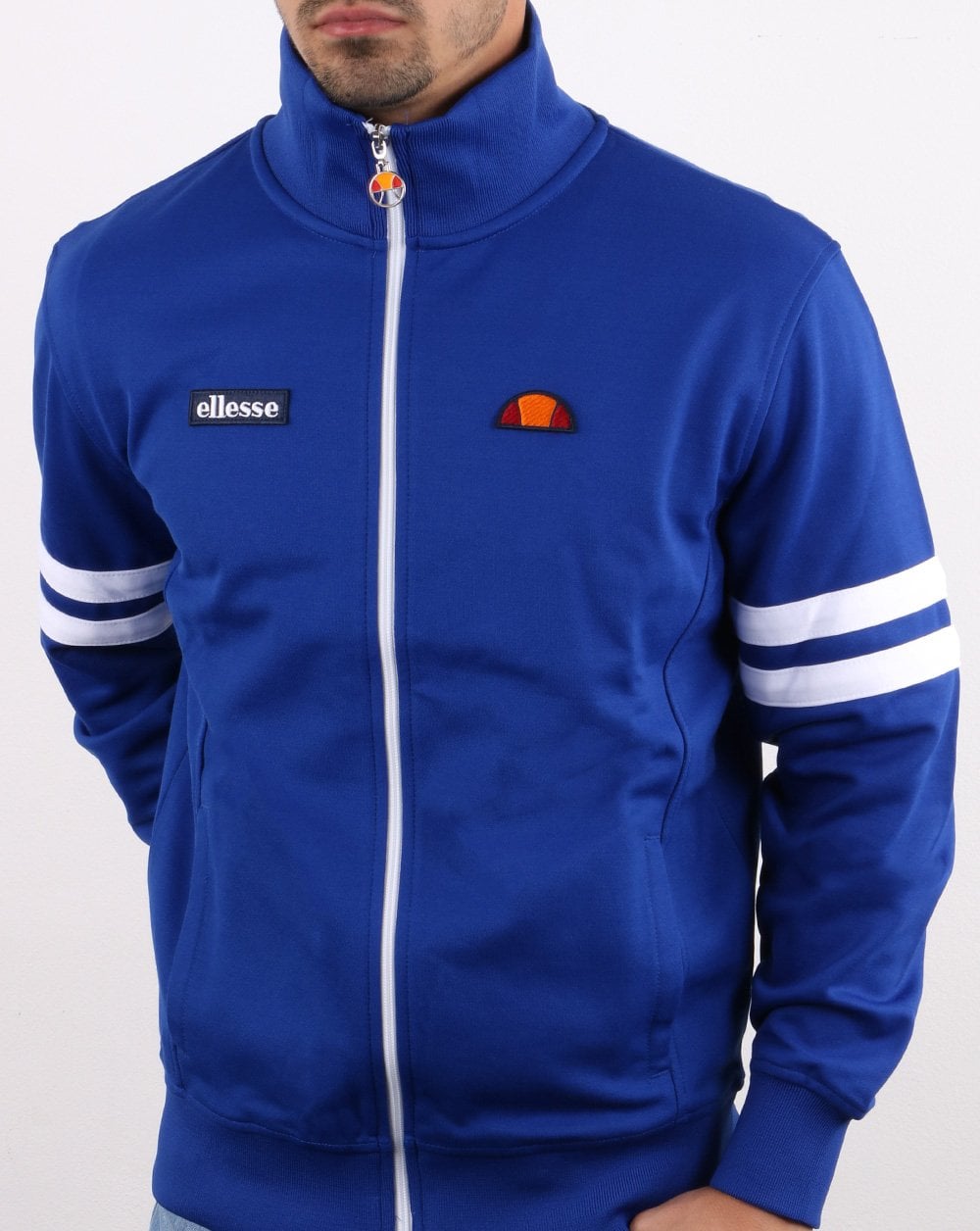 Ellesse Roma Track Top Blue/White