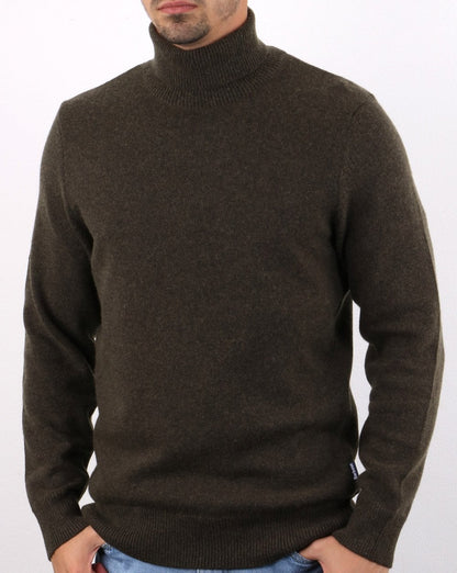 Barbour Leahill Roll Neck Olive