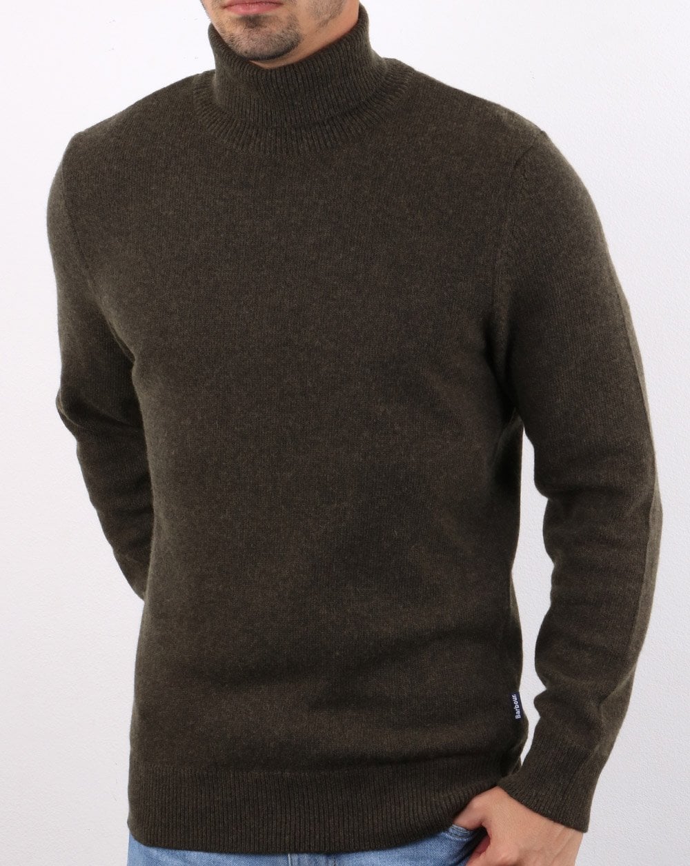 Barbour Leahill Roll Neck Olive